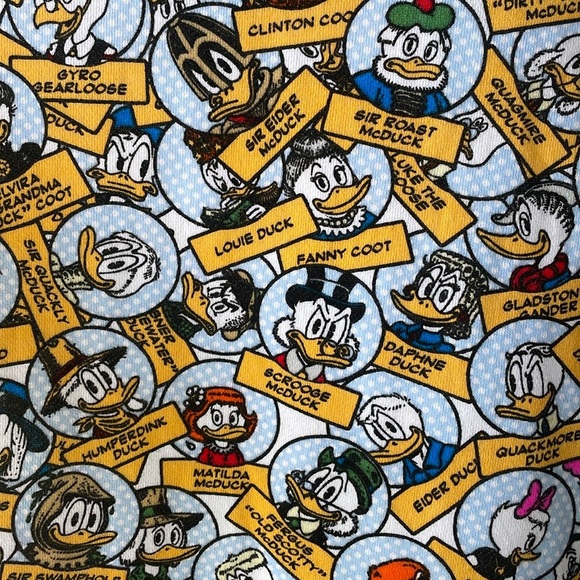 ‘Disney Ducks’ Allover Print Adult Joggers - Picture 4 of 11